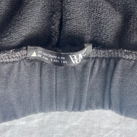 Zara Black Sweatpants - Picture 1 of 3